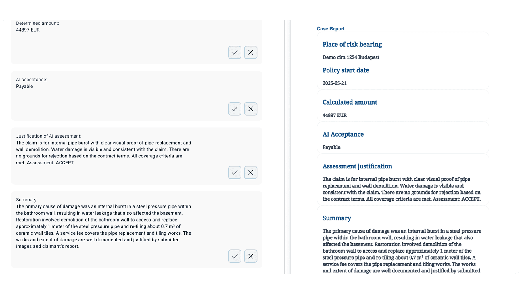 Insurance Claim — AI-native FNOL